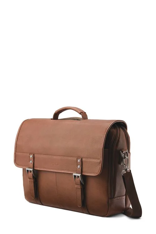 Mesh - lined 13.3 - inch laptop backpack for breathability during long tripsSamsonite Classic Leather Cognac 15.6in Flap over brief