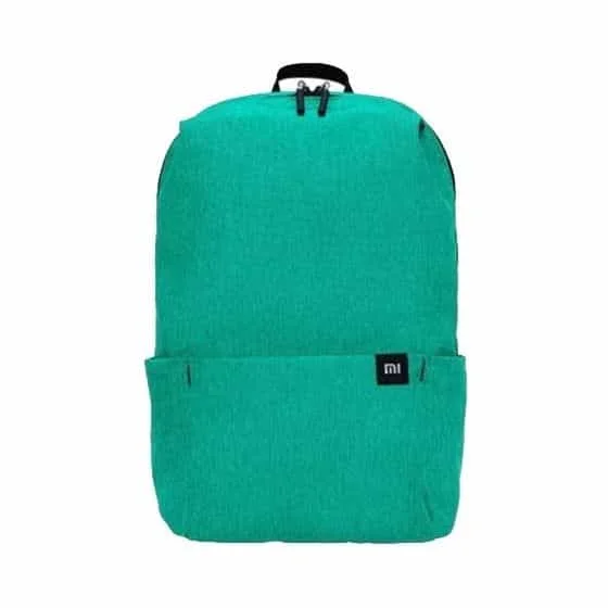 Roll - top 15 - inch laptop backpack for easy access and packingXiaomi MI Casual Daypack Bag - Mint Green