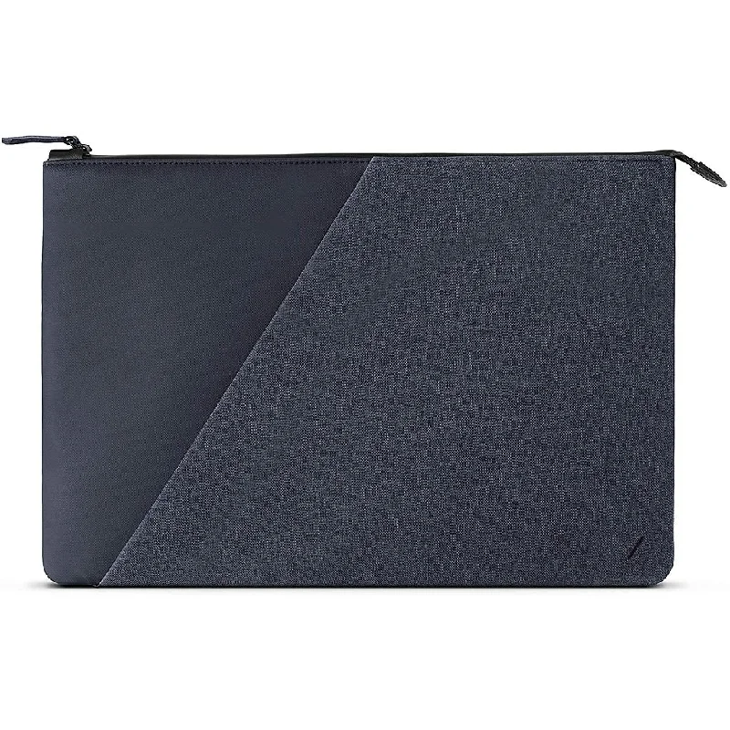 Luxury leather 13 - inch laptop case with gold accents for high - end usersNative Union Stow Sleeve Fabric for Macbook Pro 15"/16" - Indigo