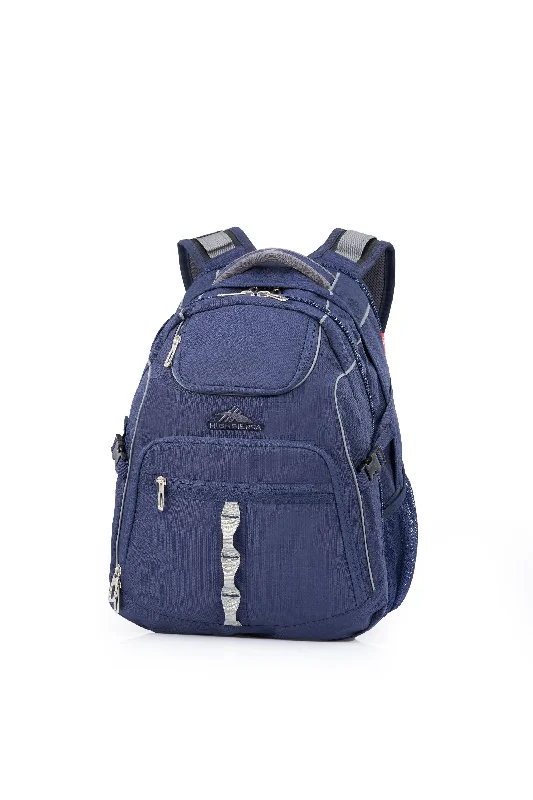 Mesh - lined 13.3 - inch laptop backpack for breathability during long tripsHigh Sierra - Access 3.0 Eco Backpack - Marine Blue