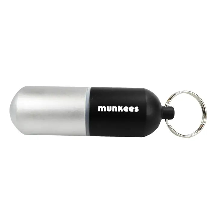 Travel - Size Toiletry Bottles with Leak - Proof Caps in ClearAceCamp Waterproof Capsule Keychain- $8