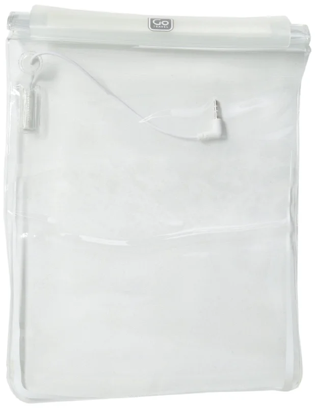 Expandable Travel Toiletry Bags in Clear Plastic for Easy Airport ScreeningDry Tablet w/ Integrated Earphone Jack