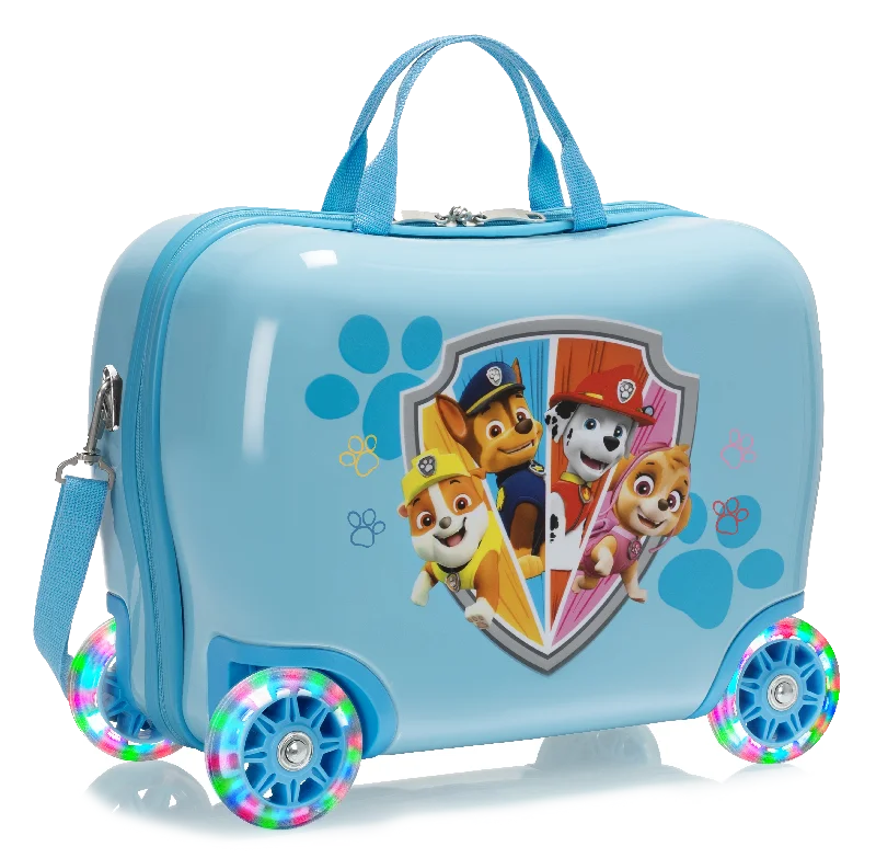 Travel Neck Pillow Covers in Soft Fleece in Gray for ComfortHeys America PAW PATROL KIDS RIDE-ON LUGGAGE 16399-6045-00