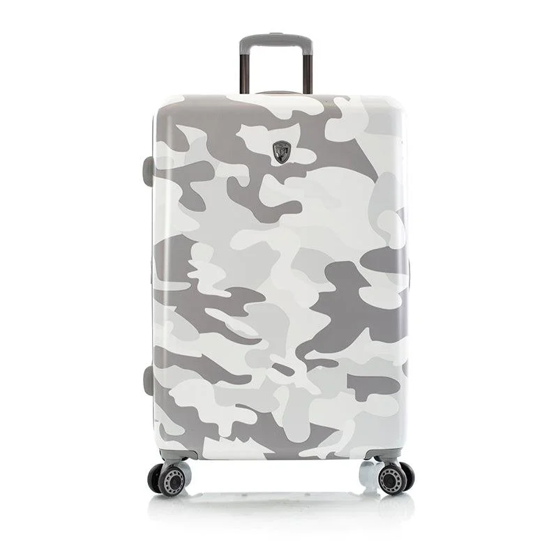 Waterproof Travel Duffel Bag Covers in Black for Protecting Your LuggageWhite Camo Hardside 30" Large Checked Luggage