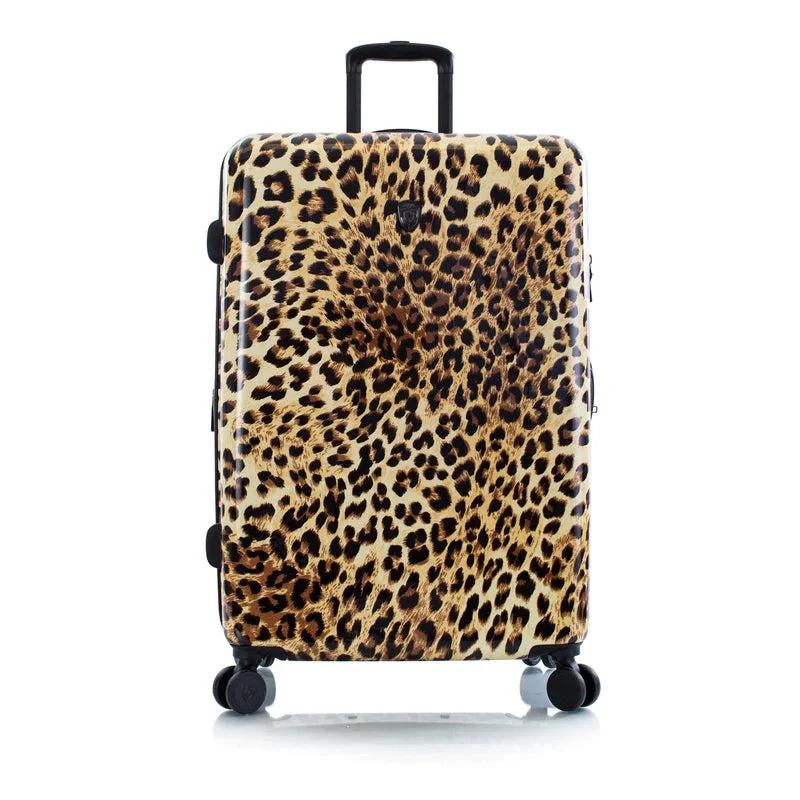 Travel Shoe Bags in Polyester with Ventilation Holes in KhakiLeopard Fashion Hardside 30" Large Checked Luggage