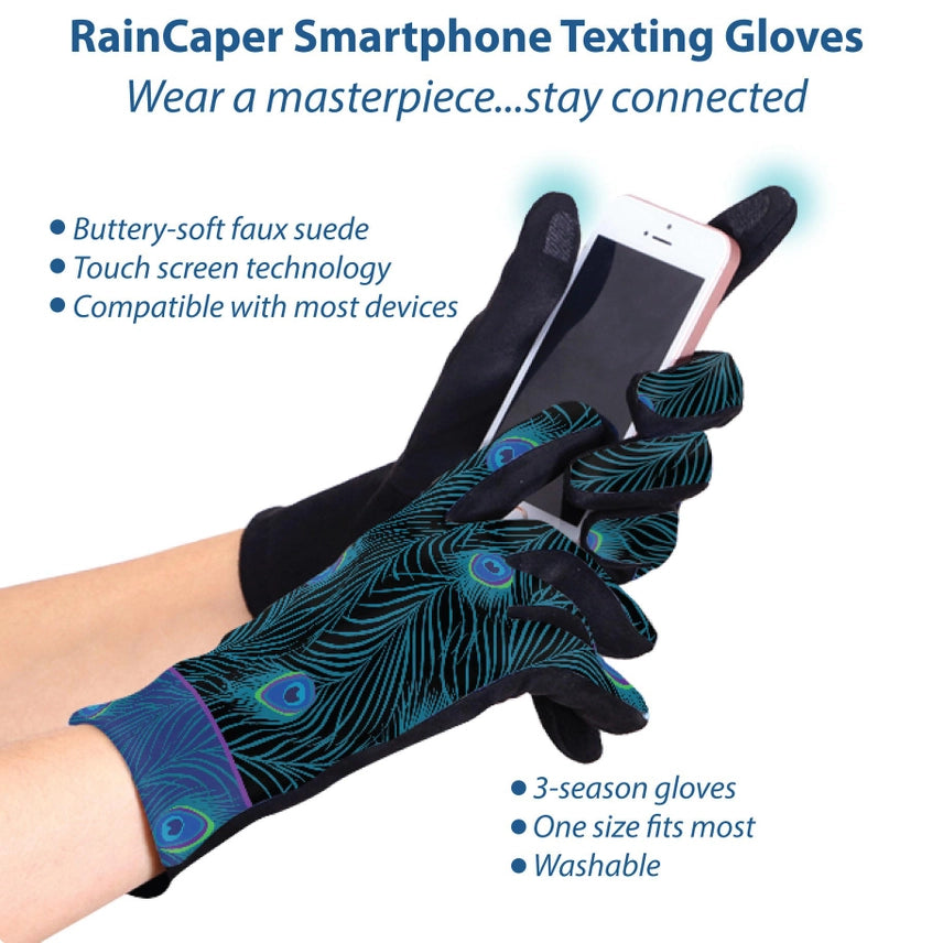 Hanging Travel Toiletry Bags with Multiple Pockets in TealRaincaper Touch Screen Gloves - $26.95