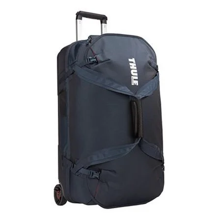 Travel - Size Toiletry Bottles with Leak - Proof Caps in ClearThule Subterra 28  Luggage Split Duffel Wheeled 3203451 and 3203452