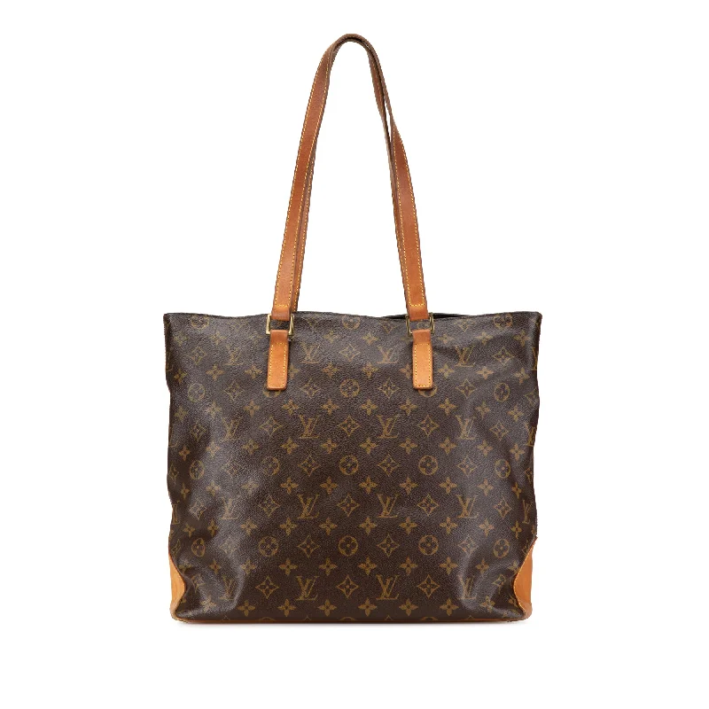 Women's Tote Bag with Detachable Pouch in Purple for Added ConvenienceBrown Louis Vuitton Monogram Cabas Mezzo Tote Bag