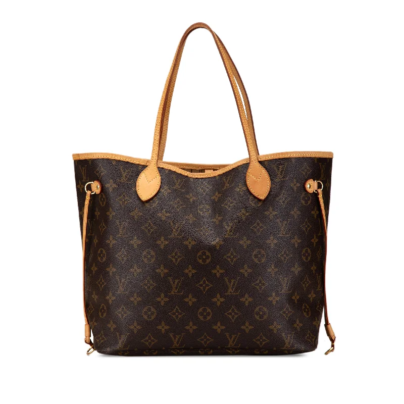 Women's Tote Bag with Zipper Closure in Red for Secure StorageBrown Louis Vuitton Monogram Neverfull MM Tote Bag