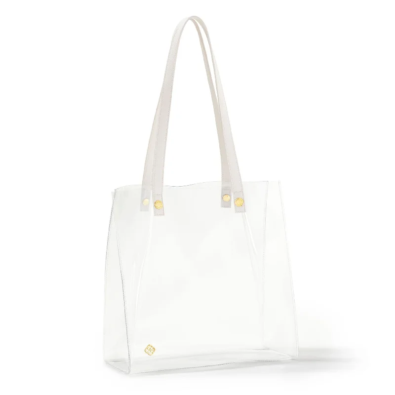 Waterproof Tote Bag in Yellow for Outdoor Activities in Wet WeatherKendra Scott | Clear Tote