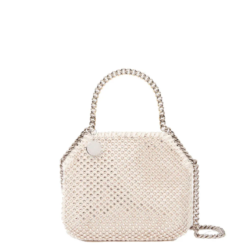 Women's Printed Tote Bag in Floral Patterns for a Spring - Themed Shopping TripFalabella Mini Evening Bag Crystal Mesh, Honey