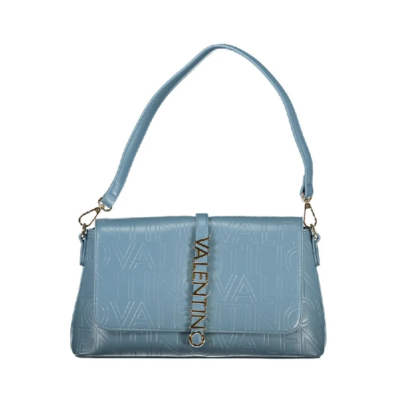 Bucket Bag with Embossed Animal Print in Tan for a Wild and Stylish StatementValentino Bags blue Polyethylene Women's Handbag