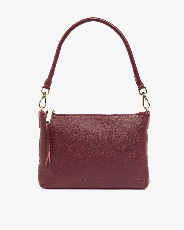 Women's Crossbody Bag with Chain Strap in Gold for a Glamorous TouchBaby Sophie - Burgundy