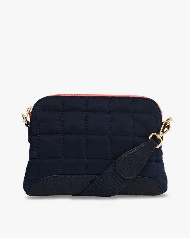 Women's Crossbody Bag with RFID - Blocking Pocket in Black for Safe TravelMini Soho - French Navy