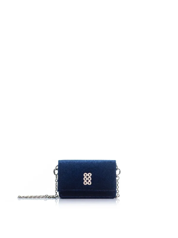 Women's Small Leather Crossbody Bag in Black with Gold Hardware for Evening PartiesThe Mini Paris